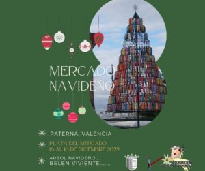 Mercado navideño 2022 en Paterna, Valencia