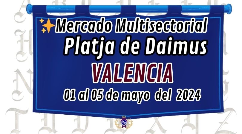 Mercat Multisectorial en Daimus, Valencia